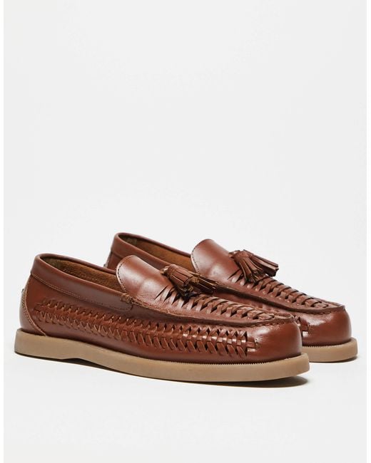 ASOS Brown Loafers for men