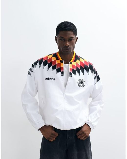 Adidas Originals White Adidas Football Germany 94 Bring Back Track Jacket