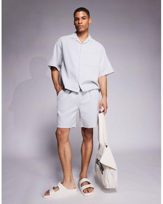 ASOS – regular-fit-hemd in White für Herren