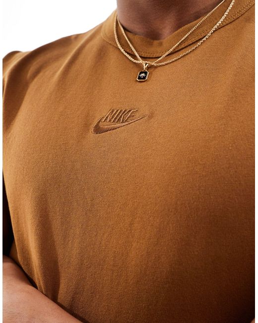 Nike Blue Premium Essentials Unisex Oversized T-shirt