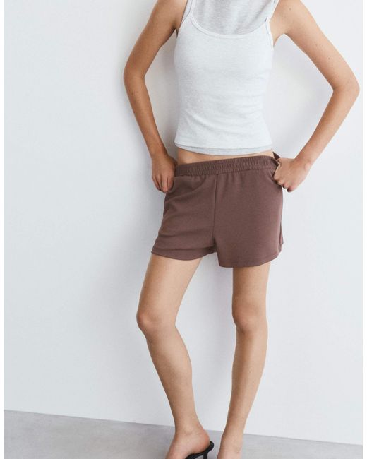 Short Pull&Bear en coloris Brown