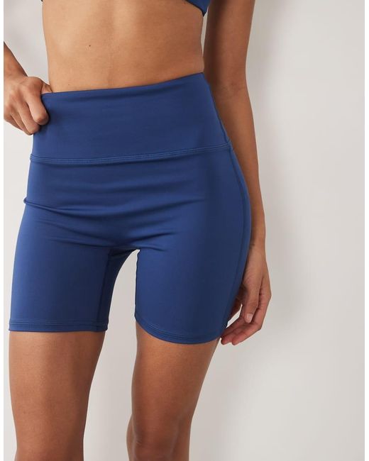 4505 Blue Active Bum Sculpt High Waist 5" Legging Shorts