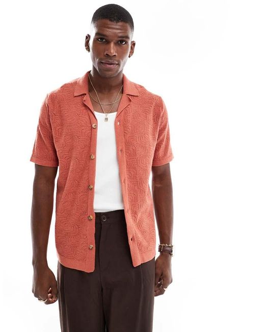 Camicia di Only & Sons in Red da Uomo