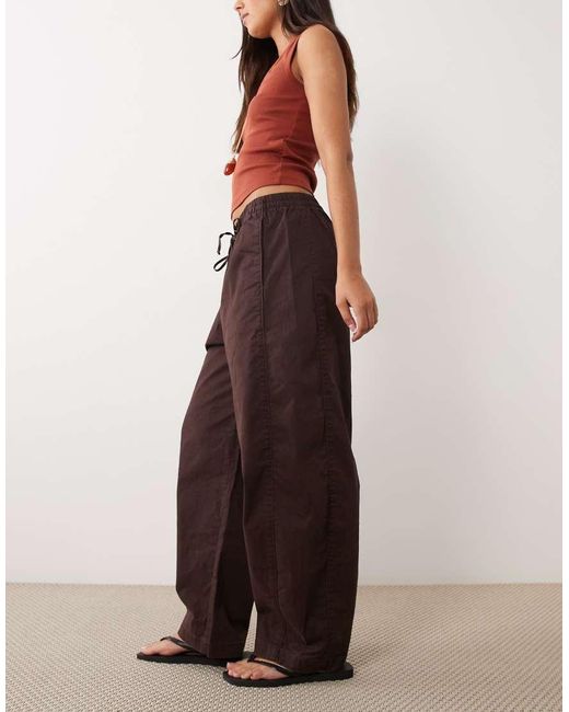Abercrombie & Fitch Natural Twill Barrell Fit Trousers
