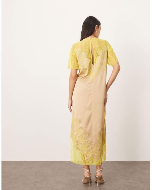 ARRANGE Natural – gerade geschnittenes midikleid