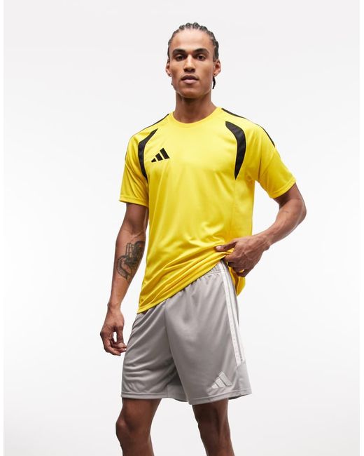Adidas Originals Yellow Adidas Football Tiro 26 Shorts for men