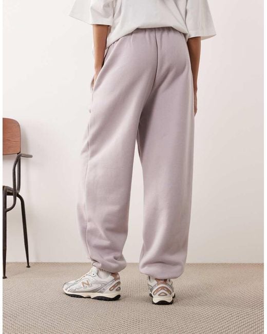ARRANGE Pink Oversized Premium Heavy Weight Cuffed Jogger