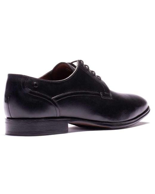 Base London Black Vance Lace Up Shoe for men