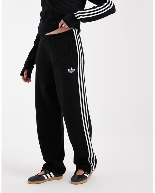 Adidas Originals White X Jennie Knitted Cuffed Track Pants