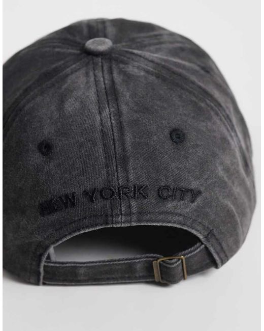 SUI AVA Black New York Cap