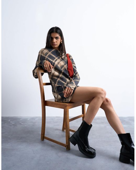 TOPSHOP White Batwing Backless Mini Dress