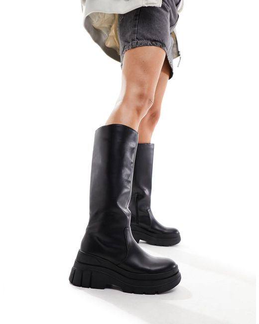 chunky boots bershka