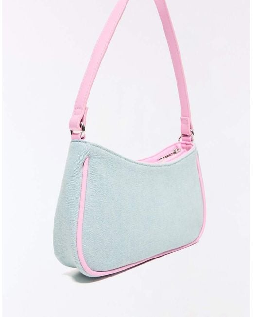 Bershka Blue Britney Spears Shoulder Bag