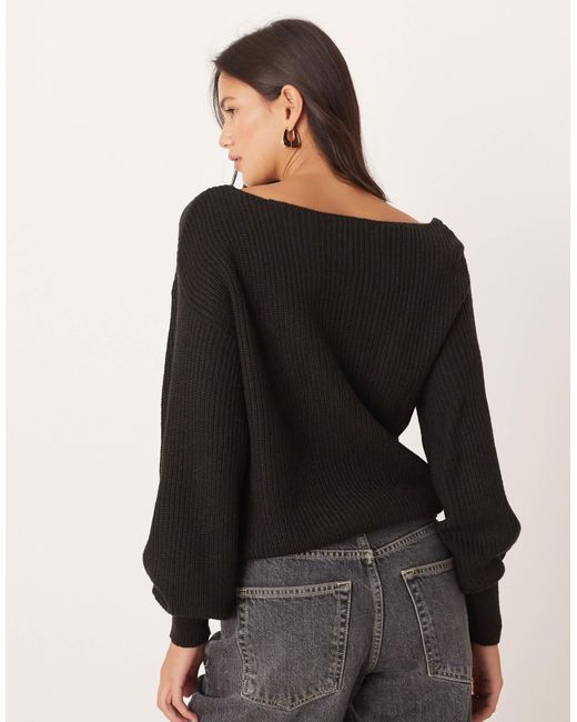 Threadbare Black – strickpullover