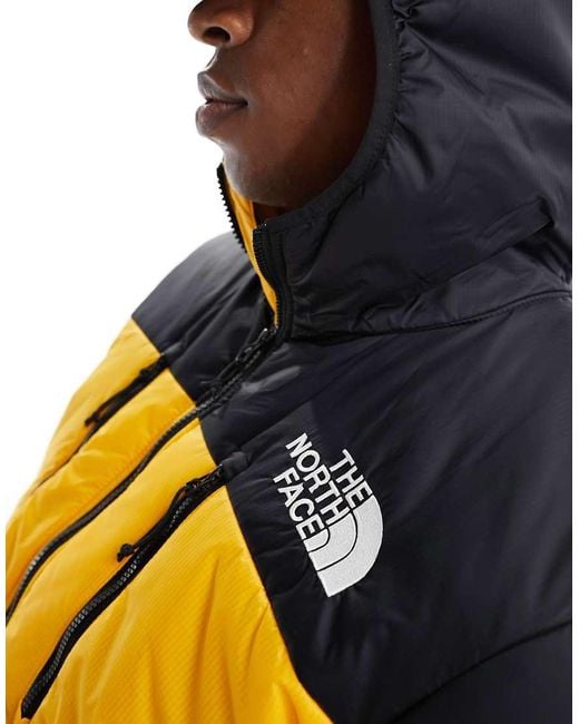 Chaqueta De Plumas Negra Y Amarilla Con Capucha Y Relleno Ligero Sintetico Himalayan De The North Face de hombre de color Naranja Lyst