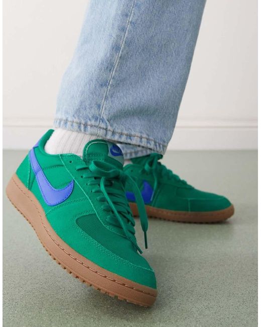 Nike Blue Field General Trainers for men
