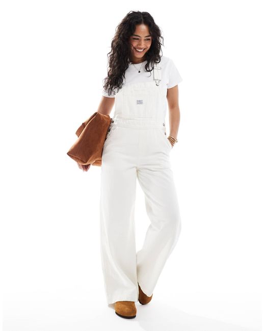 Levi's White – xl – jeans-latzhose