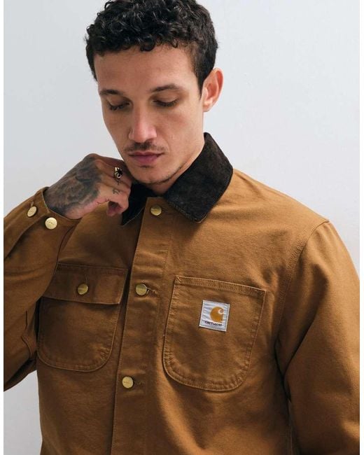 Carhartt White Michigan Coat for men