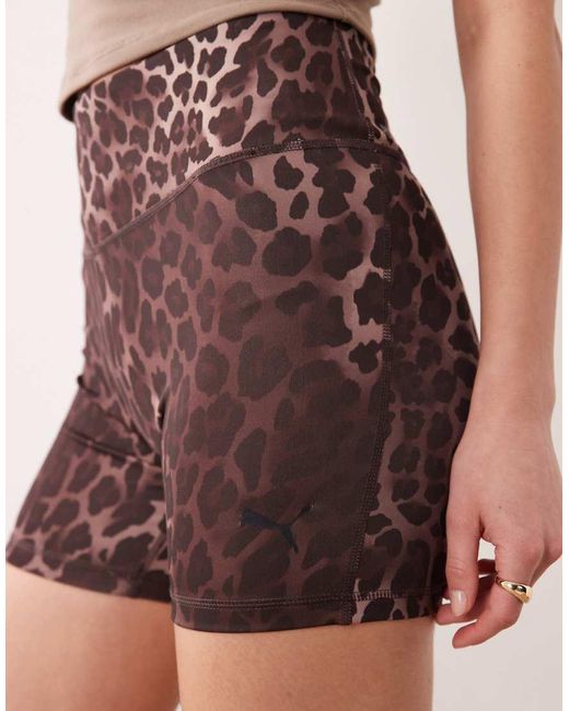 PUMA Brown Tad Essentials 5" Shorts