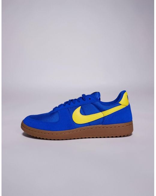 Nike Blue Field General Trainers for men