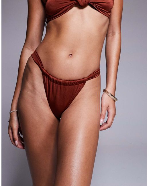 ASOS Gray – simone shine – tanga-bikinihose