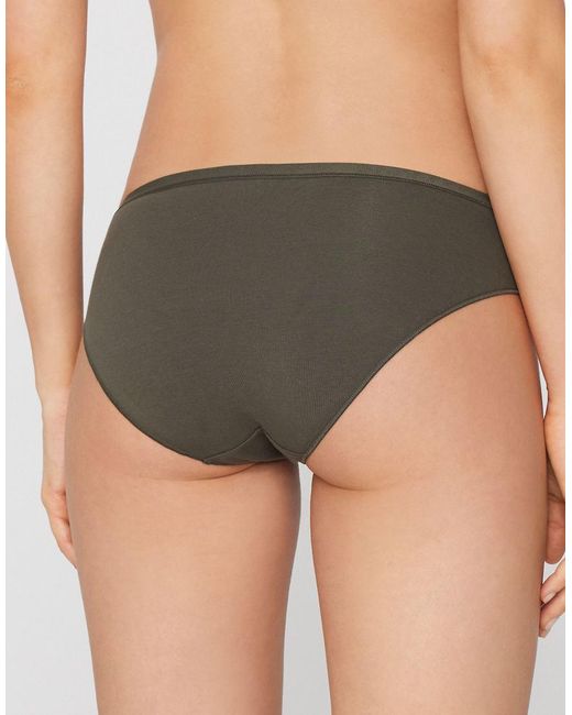 Tezenis Gray Cotton Knickers