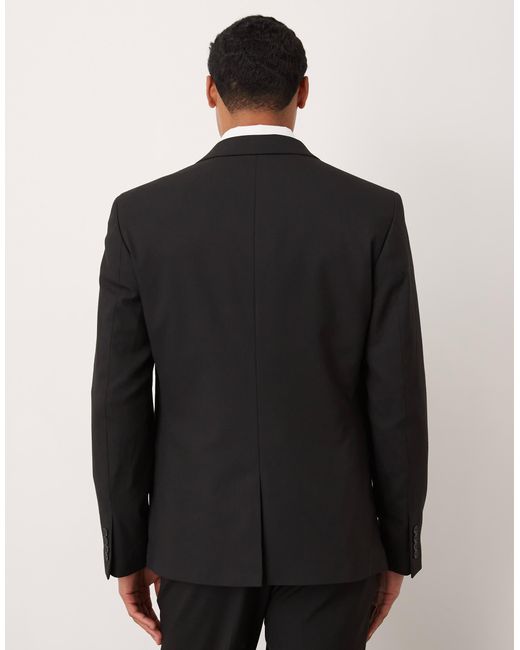 ASOS Black Slim Suit Jacket for men