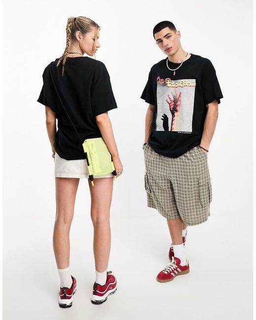 Collusion Black Unisex One Thousand T-shirt