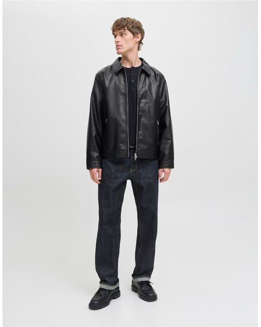 Jack & Jones Gray Transitional Jacket for men