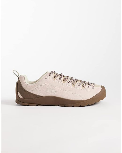 Keen Pink Jasper Brushed Suede Trainers