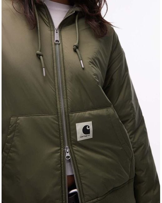 Carhartt Green Gadd Hooded Jacket