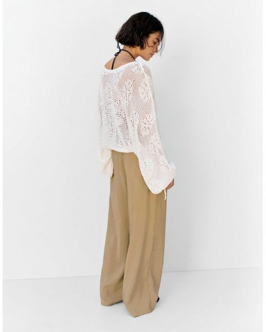 Pull&Bear White – hose