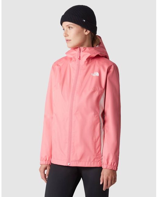 Chaqueta Rosa Con Cremallera Quest De The North Face de color Pink
