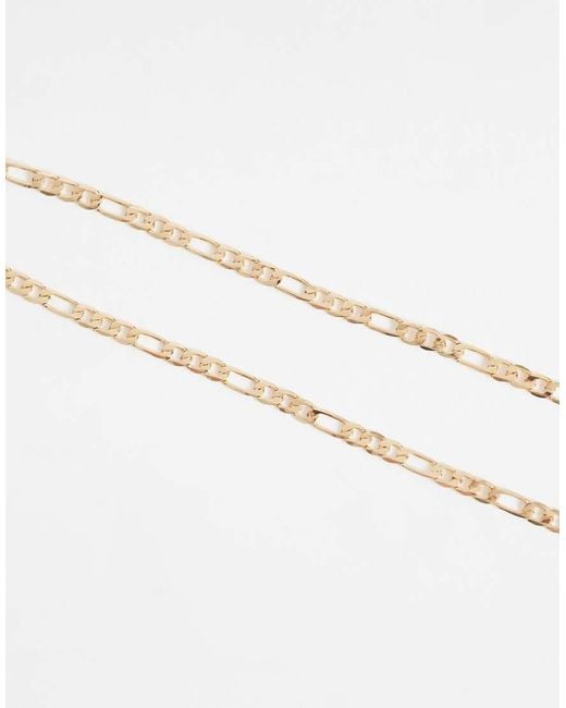 ASOS Natural Figaro Sunglasses Chain for men