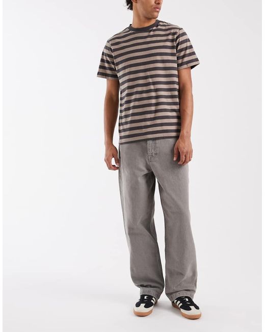 Conjunto De Vaqueros Holgados En Gris Lavado Claro ASOS de hombre de color Multicolor