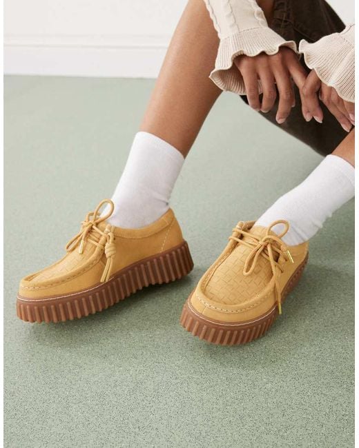 Clarks Black Torhill Bee Shoe