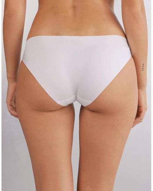 Intimissimi White Seamless Microfibre Snug-Fit Panties