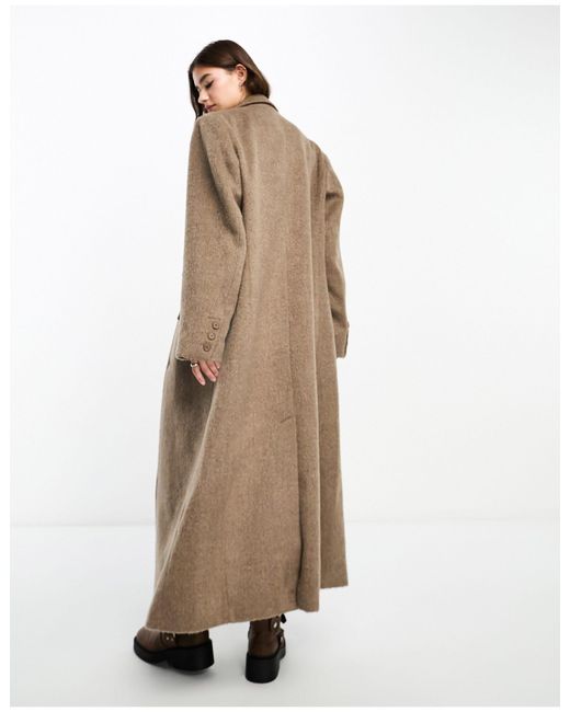 Reclaimed (vintage) Natural Maxi Length Duster Coat