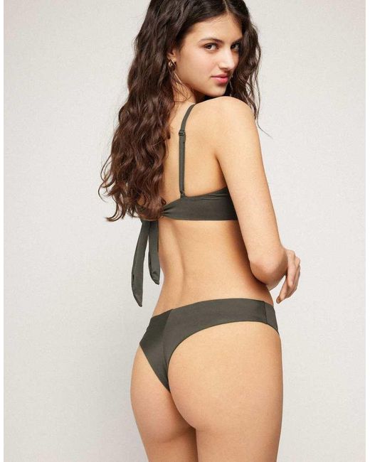 Tezenis Black Brazillian Timeless Look Bikini Bottoms