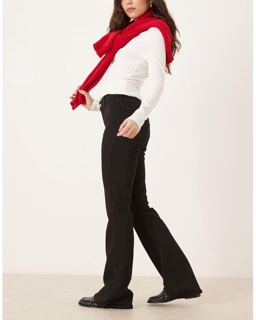 Wrangler Black Flare Jeans
