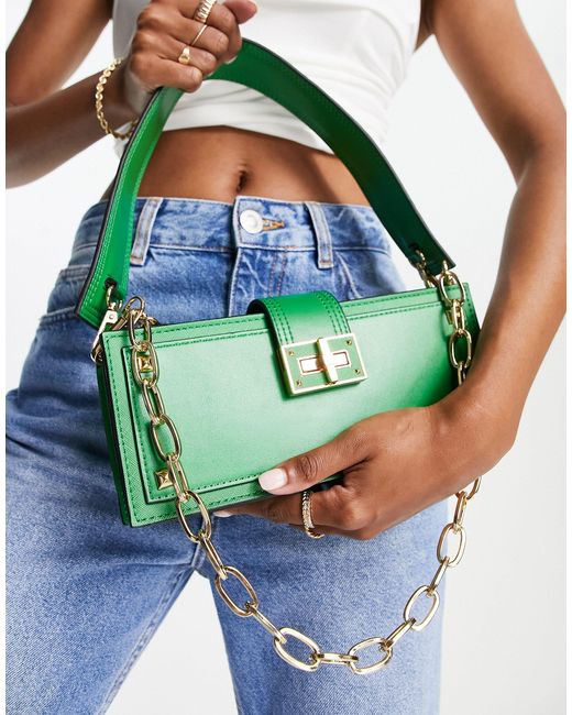 ALDO Trezor Shoulder Bag in Green Lyst