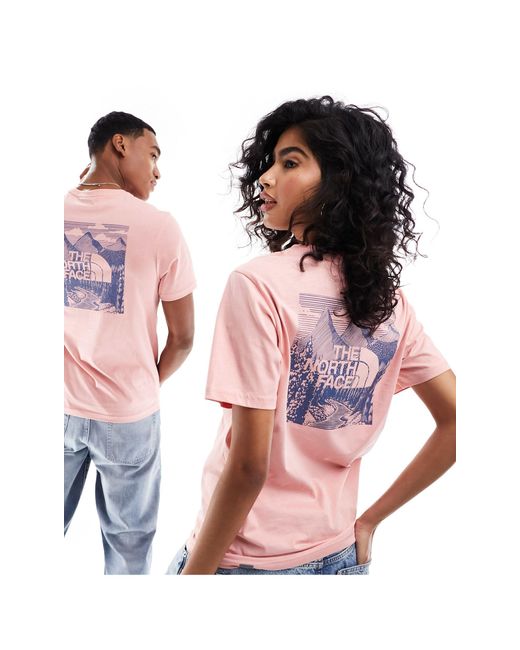 The North Face Pink – redbox celebration 2 – t-shirt