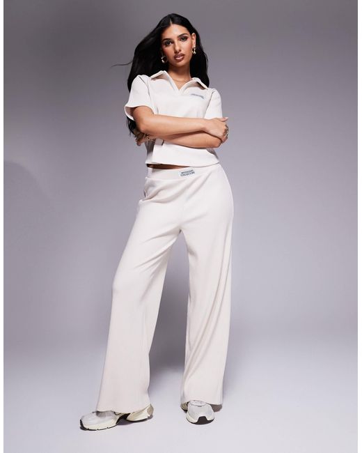 Weekend collective - pantalon ample côtelé d'ensemble ASOS en coloris Purple