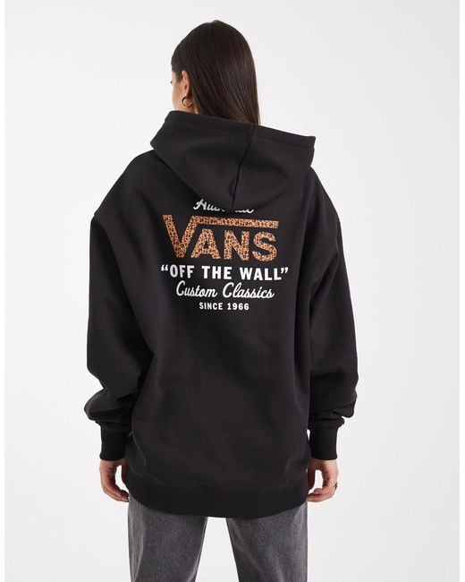 Vans Black – holder – oversize-kapuzenpullover