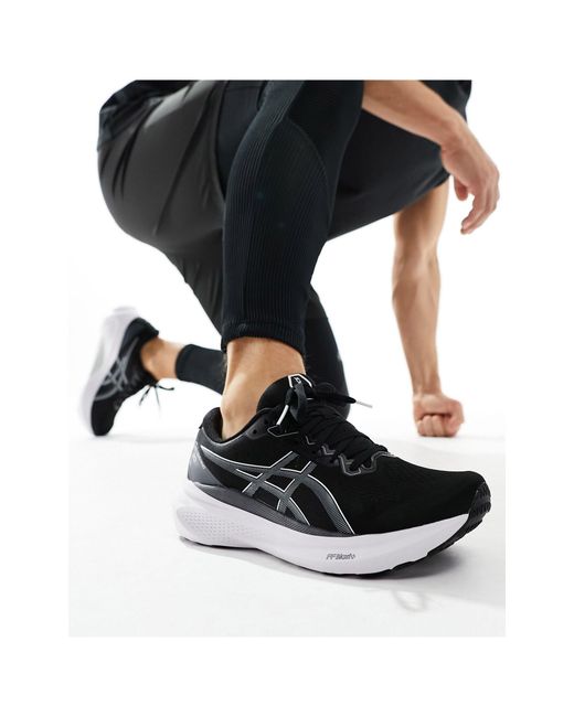Asics Black Gel-kayano 30 Stability Running Trainers for men