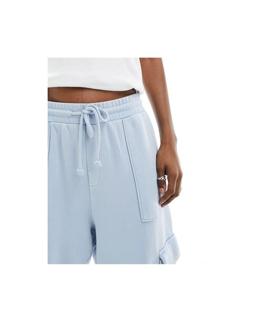 ASOS Blue – unisex – oversize-jogginghose