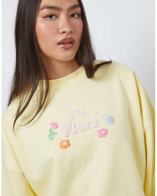 Skinnydip London Natural Flora Sweatshirt