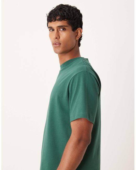 ASOS Green Heavyweight Relaxed T-shirt for men