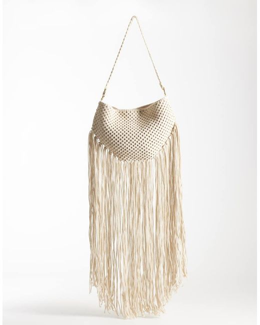 Borsa Da Spalla di ASOS in Natural