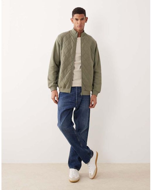 ASOS Essentials in het Natural voor heren